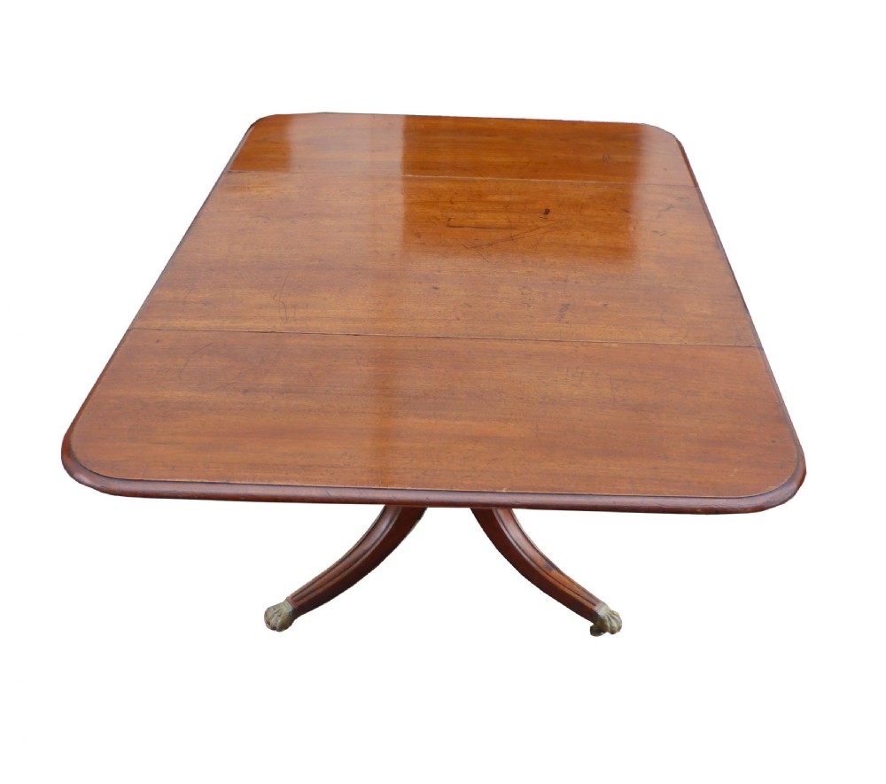 19th Century George III Mahogany Supper Table View II