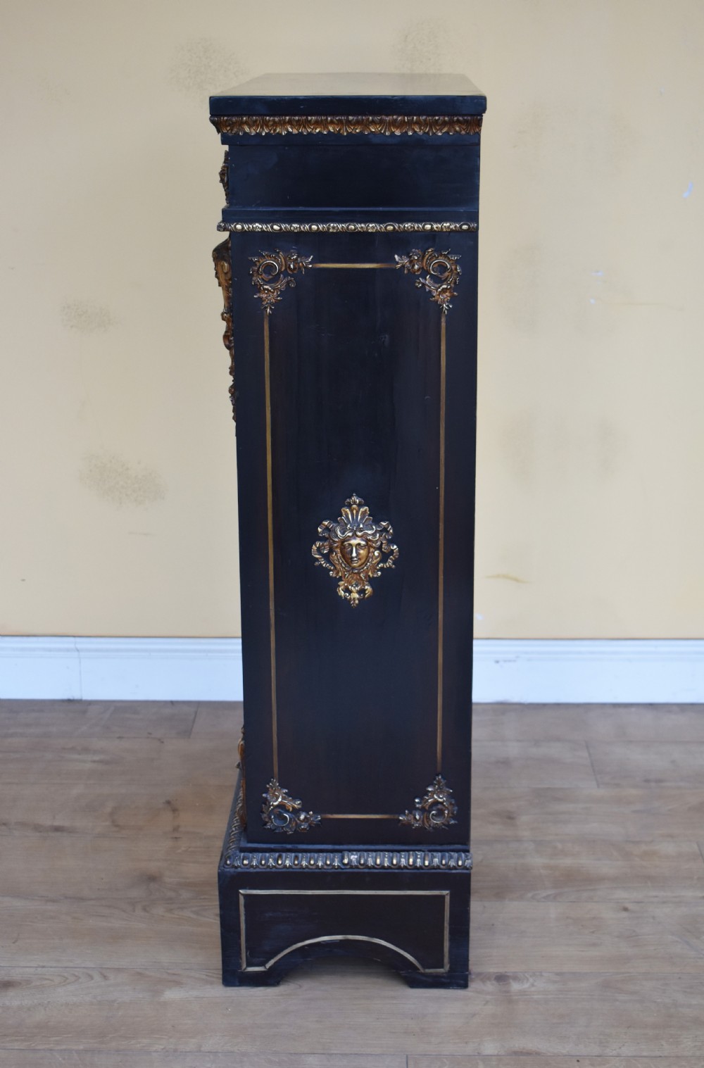 19th Century Victorian Boulle Pier Cabinet View IV