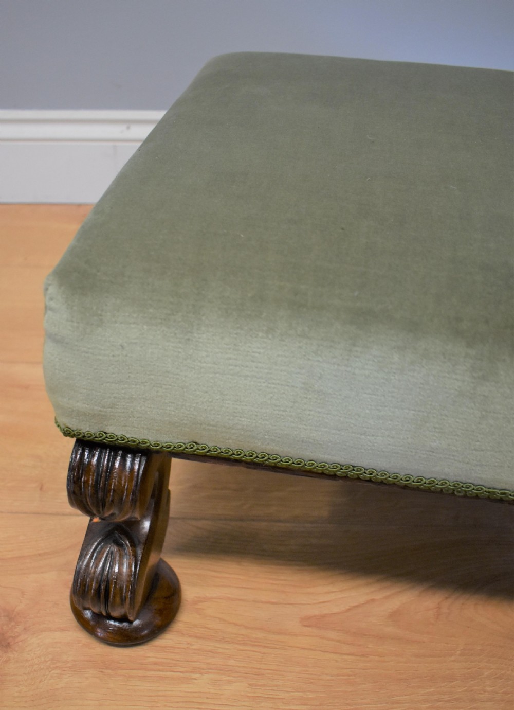Regency Mahogany Footstool View VI