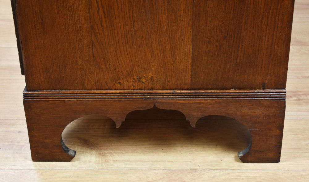 19th Century George III Oak Chest of Drawers View IV