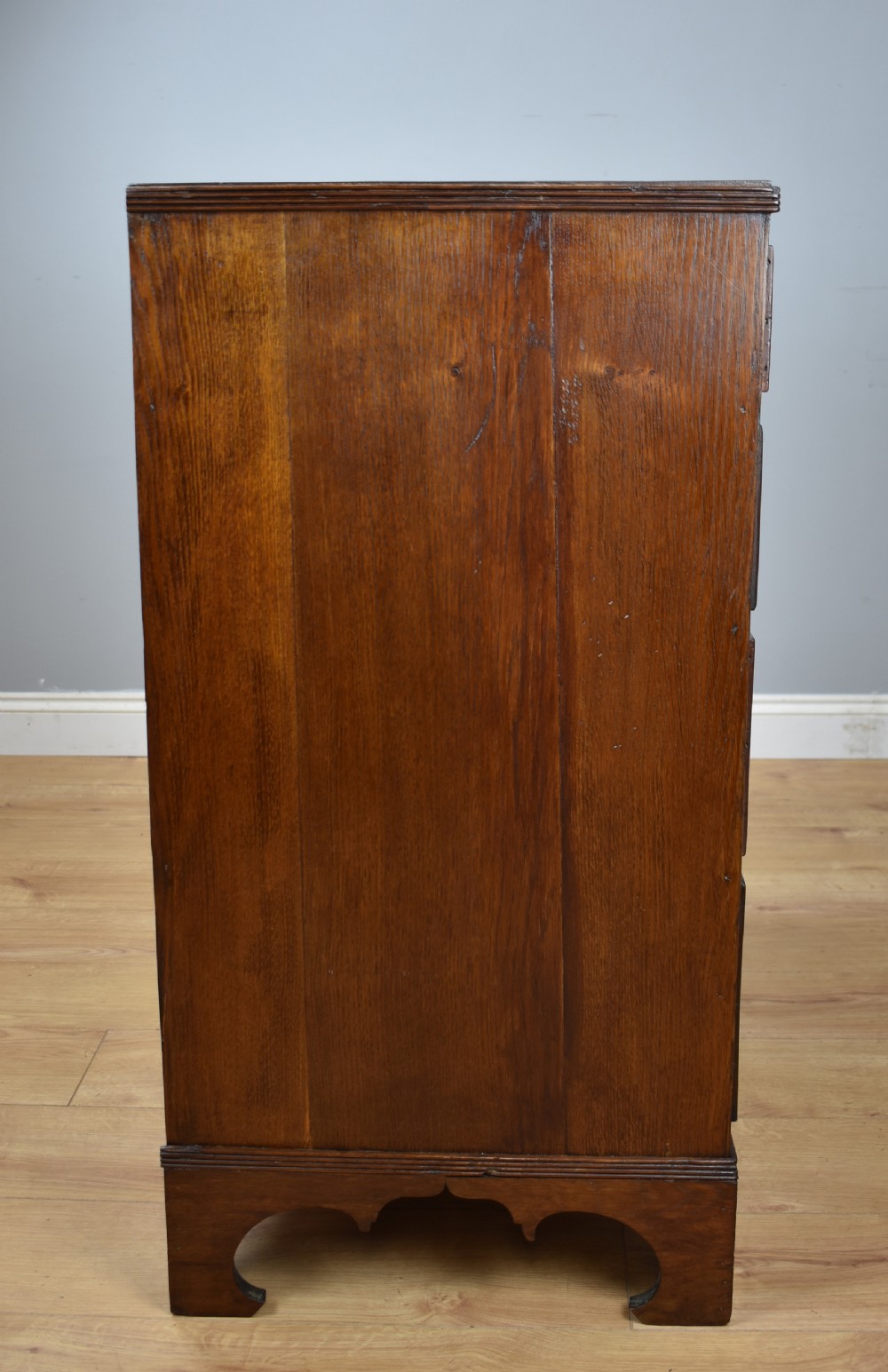 19th Century George III Oak Chest of Drawers View VI