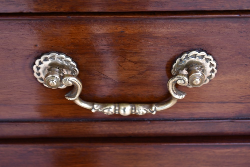 18th Century George III Mahogany Bureau Bookcase View XI