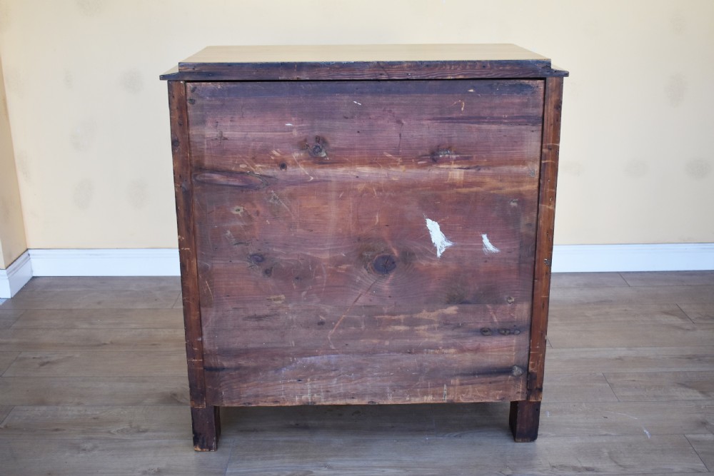 19th Century Beidermeir Walnut Chest of Drawers View IX