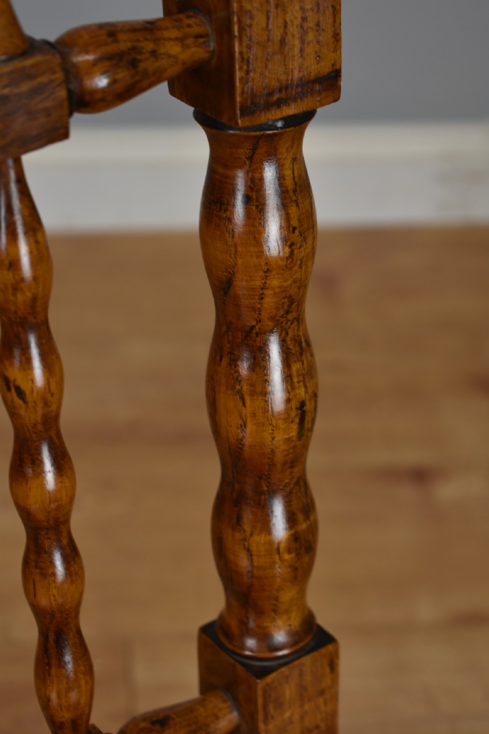 19th Century Oak Metamorphic Library Steps View VII