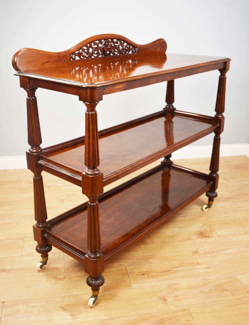 19th Century Victorian Mahogany Dumbwaiter 