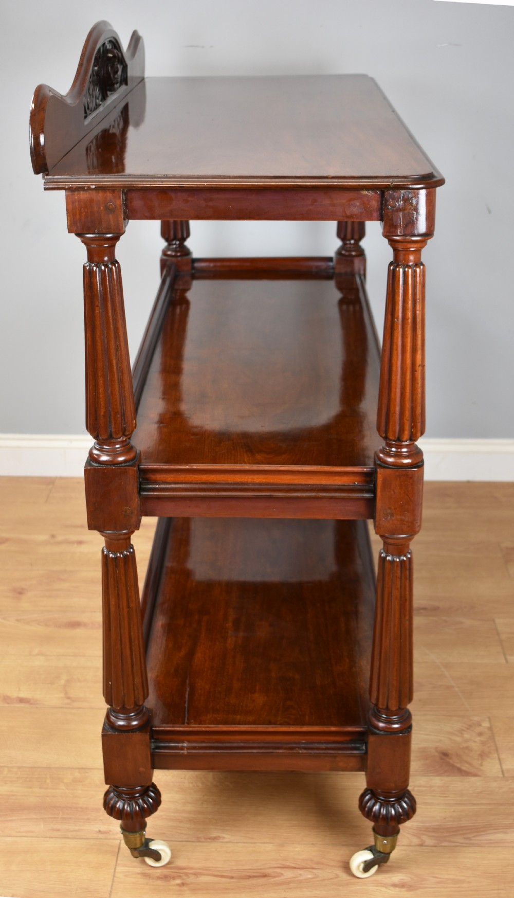 19th Century Victorian Mahogany Dumbwaiter  View IV