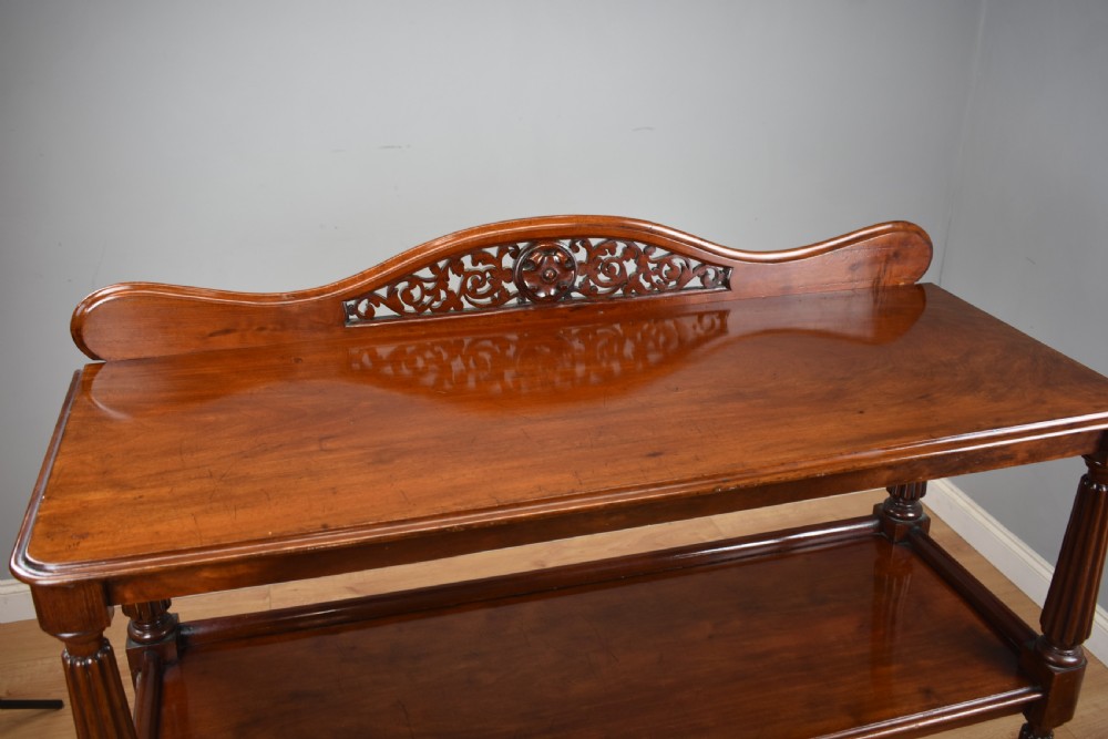 19th Century Victorian Mahogany Dumbwaiter  View VI