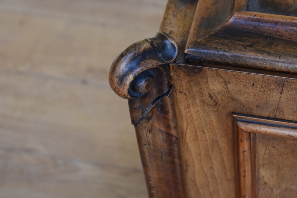 19th Century Continental Walnut Wine Cooler View IV