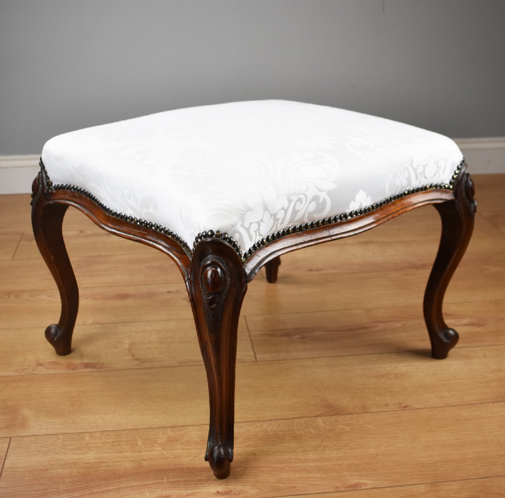 19th Century Rosewood Foot Stool View II