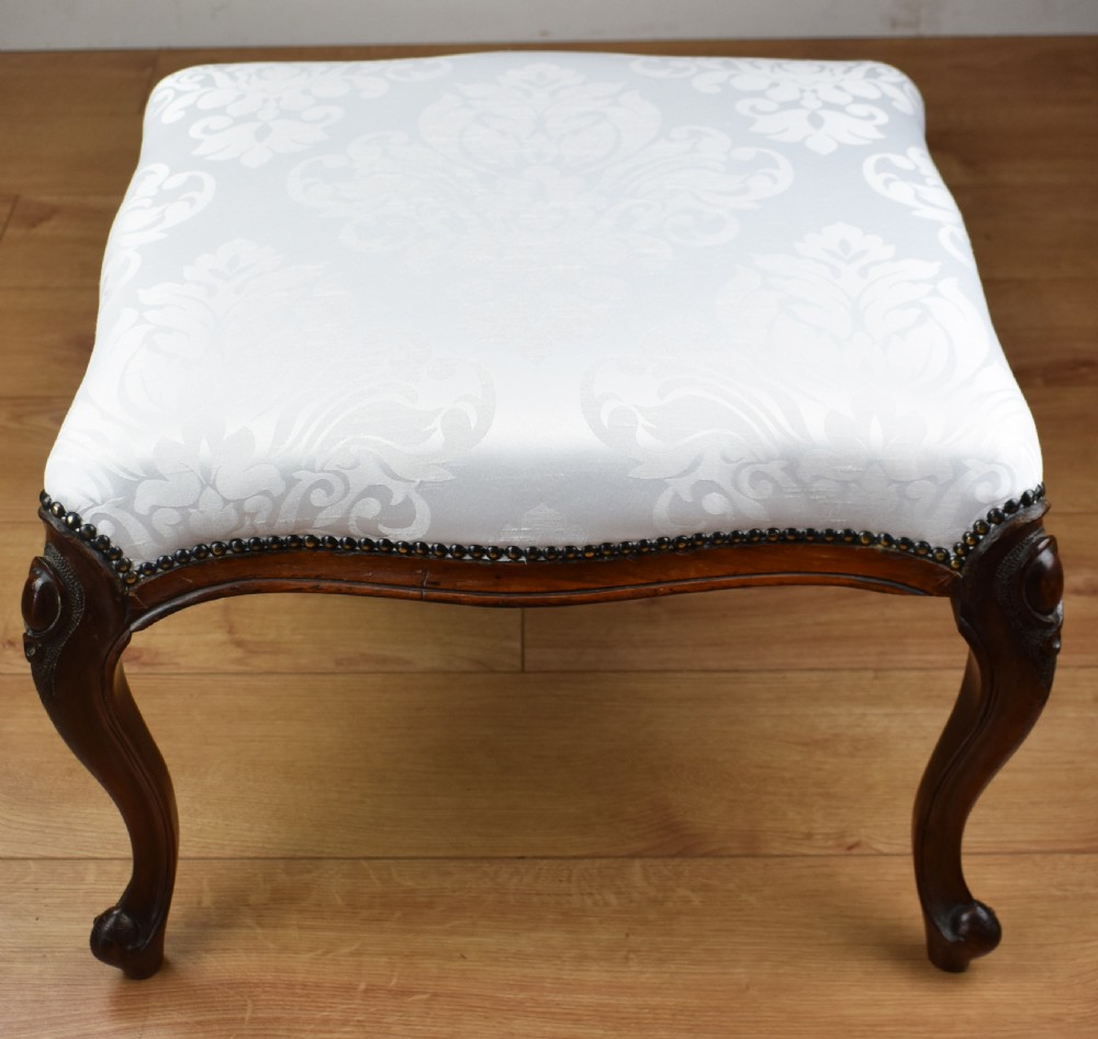 19th Century Rosewood Foot Stool View III