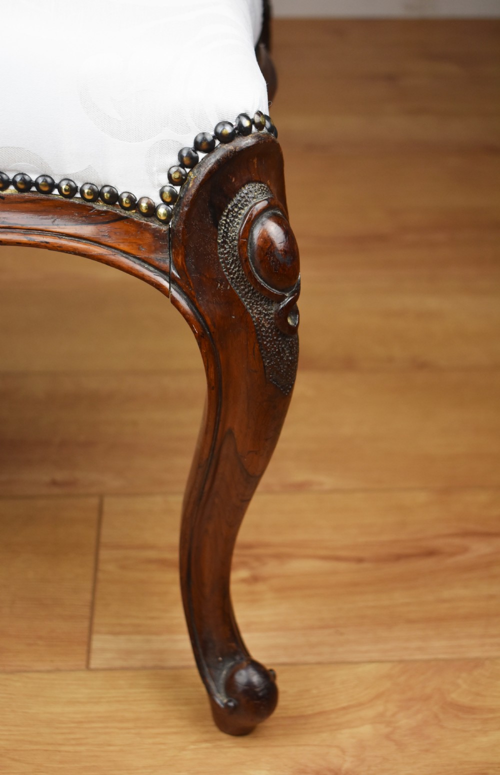 19th Century Rosewood Foot Stool View IV