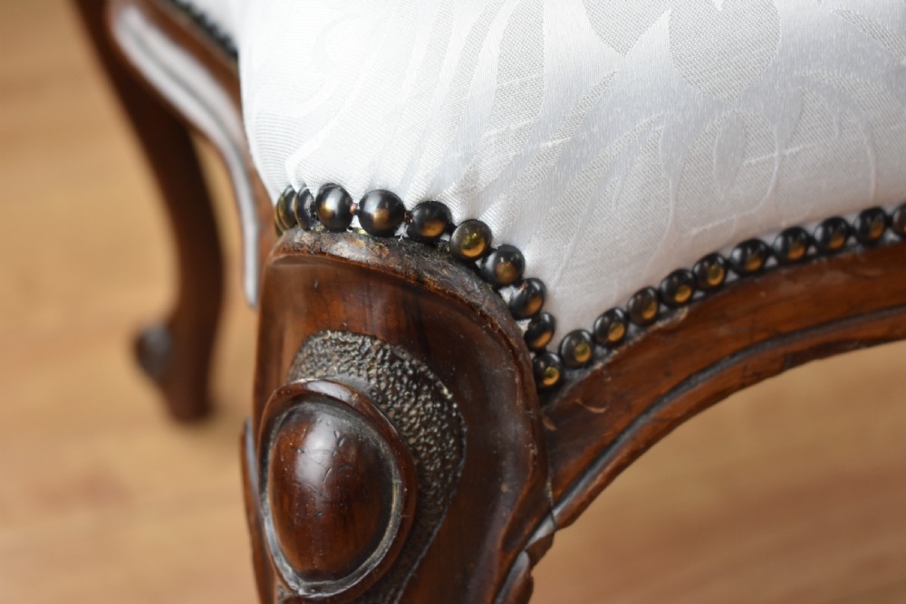 19th Century Rosewood Foot Stool View VI