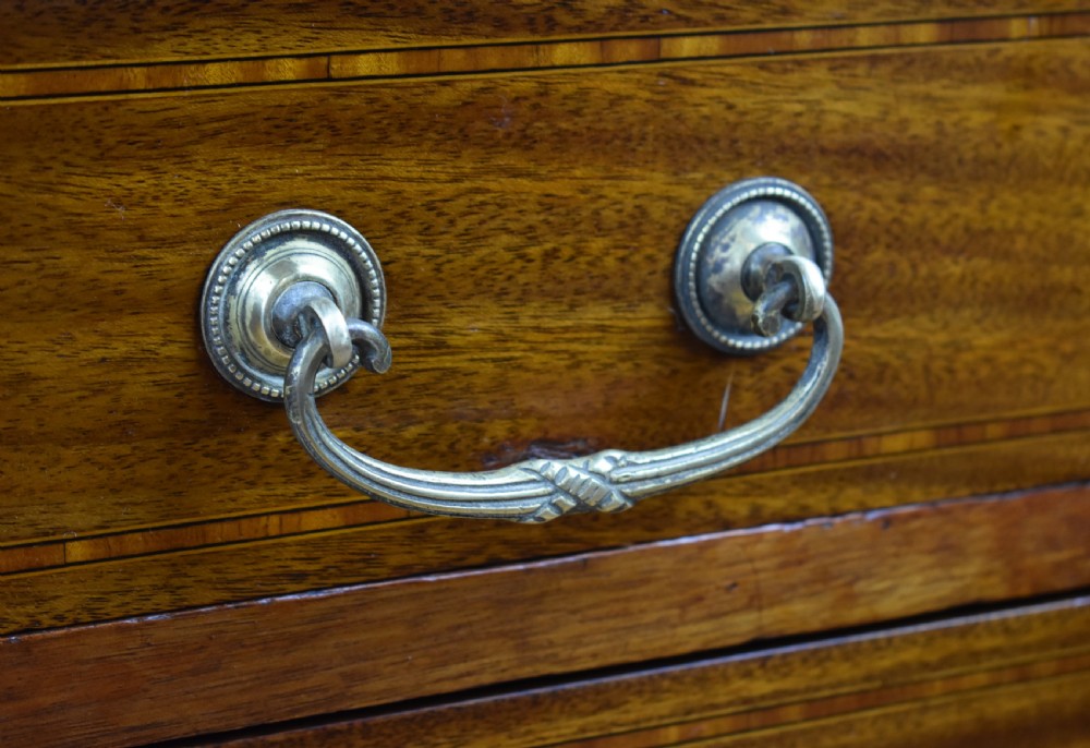 Pair of Edwardian Mahogany Bedside Chests View VIII