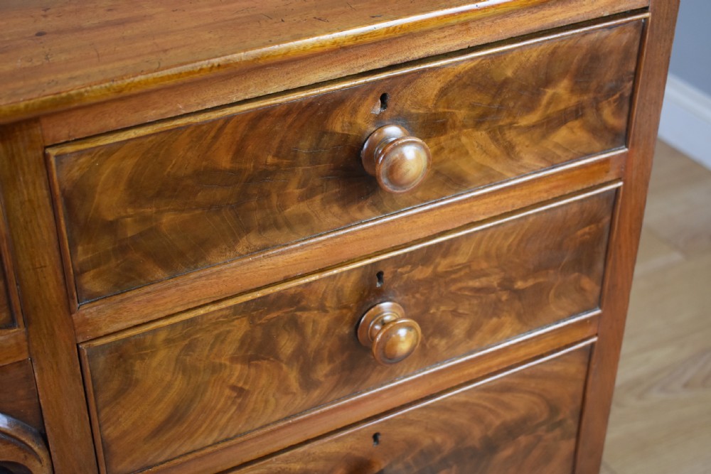 Victorian Mahogany writing table  View IV