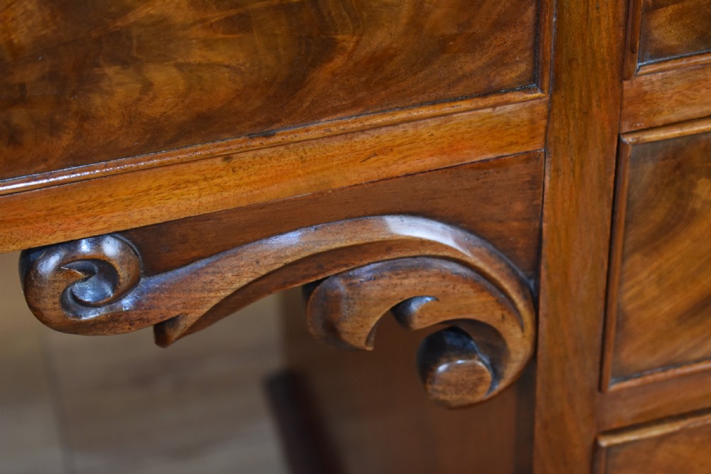 Victorian Mahogany writing table  View V