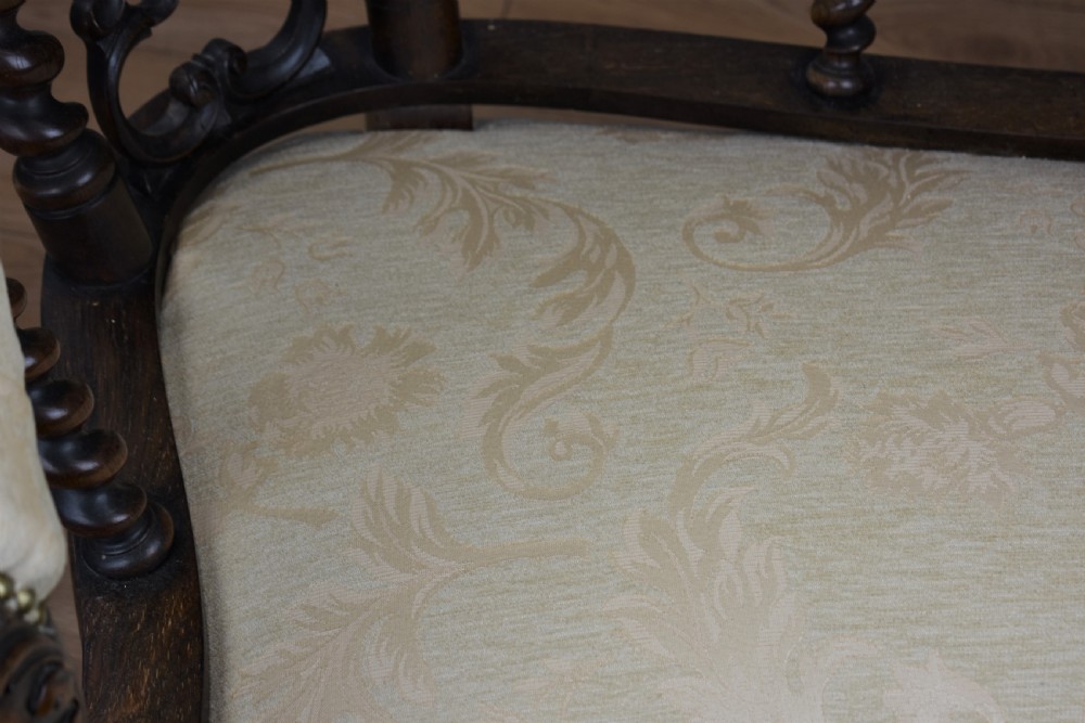 Victorian Rosewood Chaise lounge View XI