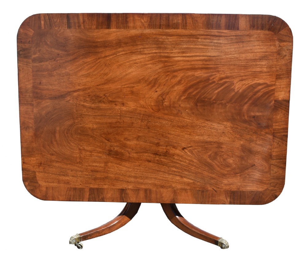 19th Century Regency Mahogany Breakfast Table