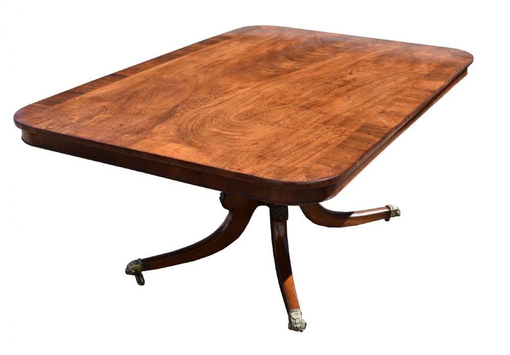19th Century Regency Mahogany Breakfast Table View II