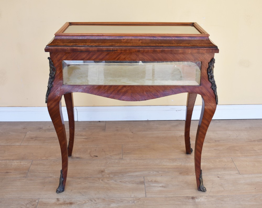Walnut Inlaid Bijouterie Table View V