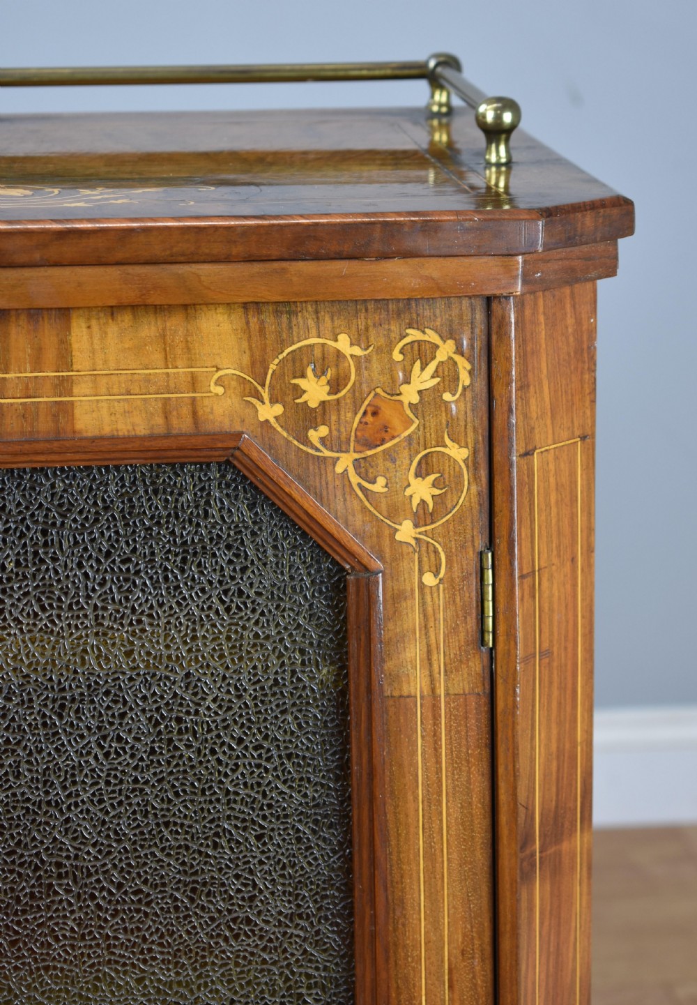 Victorian Walnut Music Cabinet View IV
