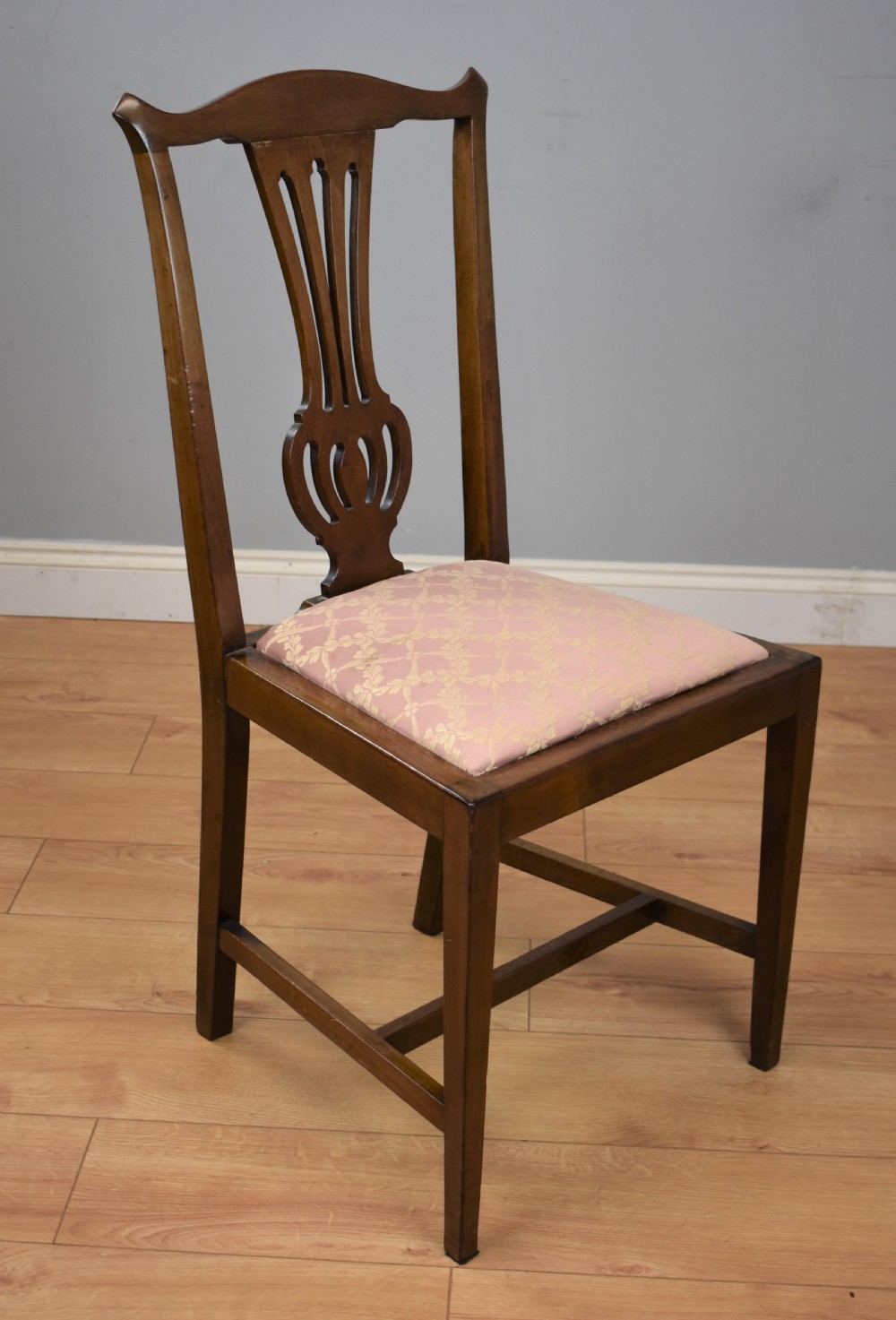 Set eight Edwardian dining chairs View IV