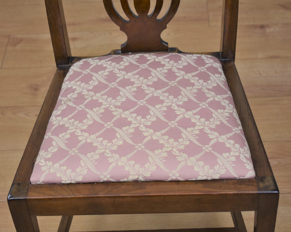 Set eight Edwardian dining chairs View VII