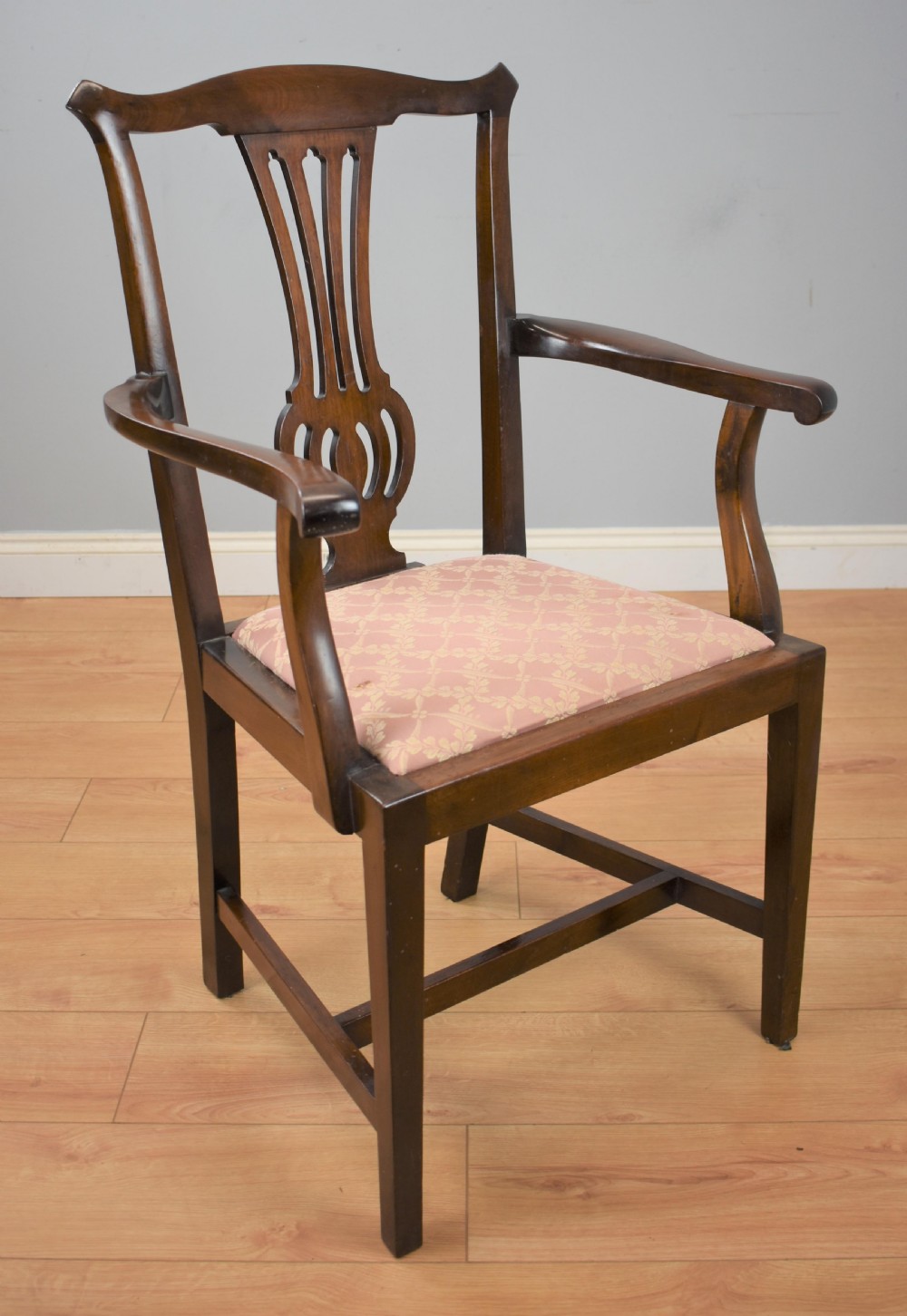 Set eight Edwardian dining chairs View IX