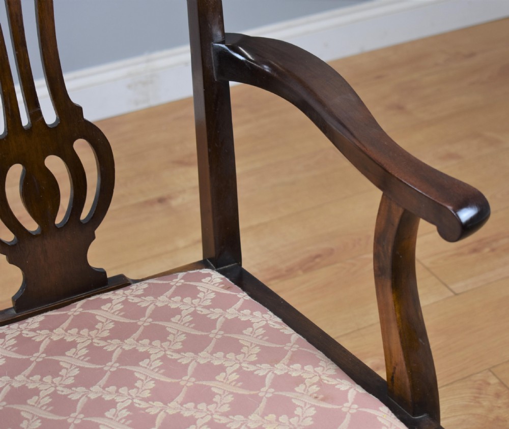 Set eight Edwardian dining chairs View X