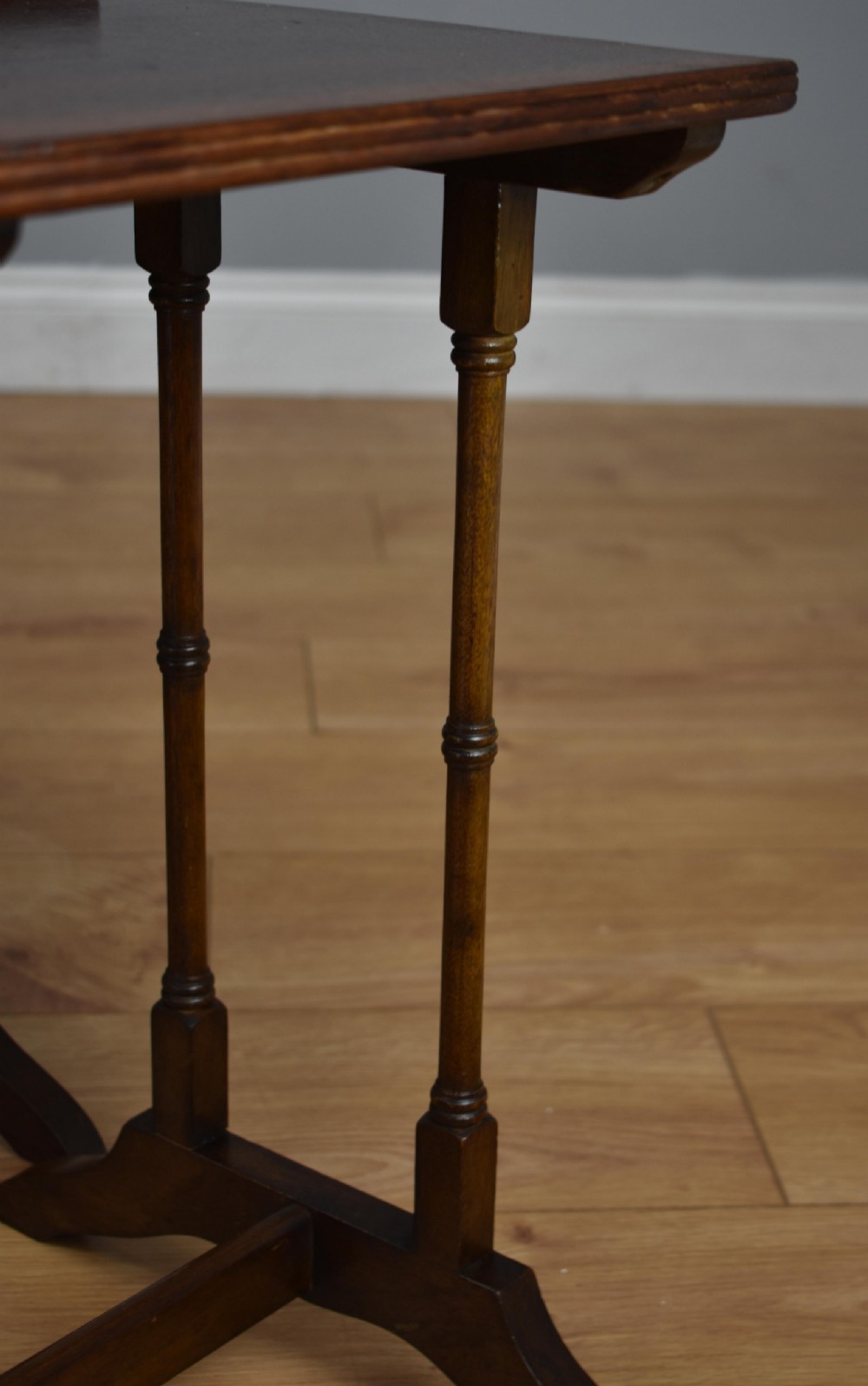 Edwardian Mahogany Nest three tables View V