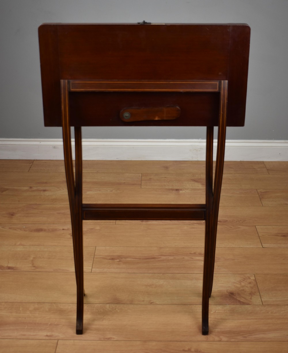 Edwardian Mahogany Coaching-campaign table View VI