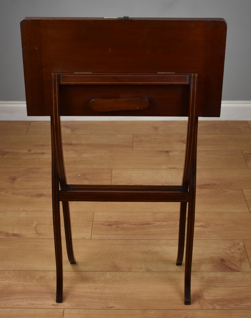 Edwardian Mahogany Coaching-campaign table View VII