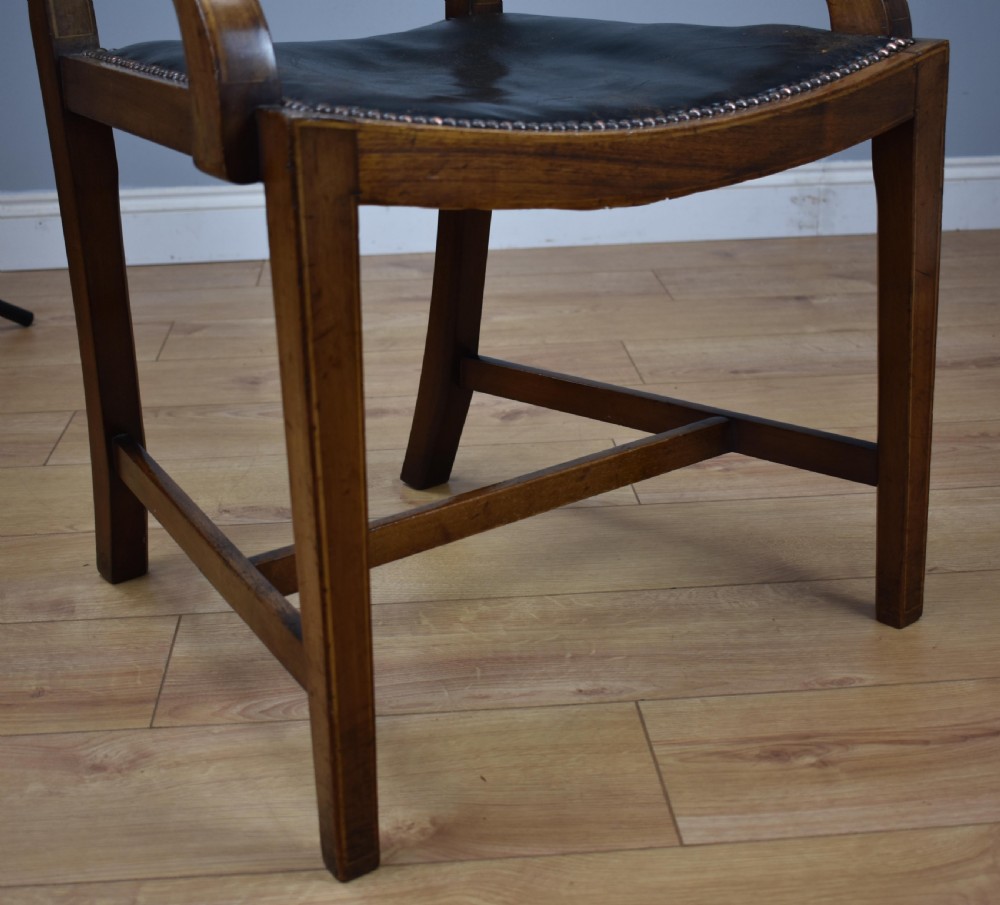 1920s Mahogany Desk Chair View VI