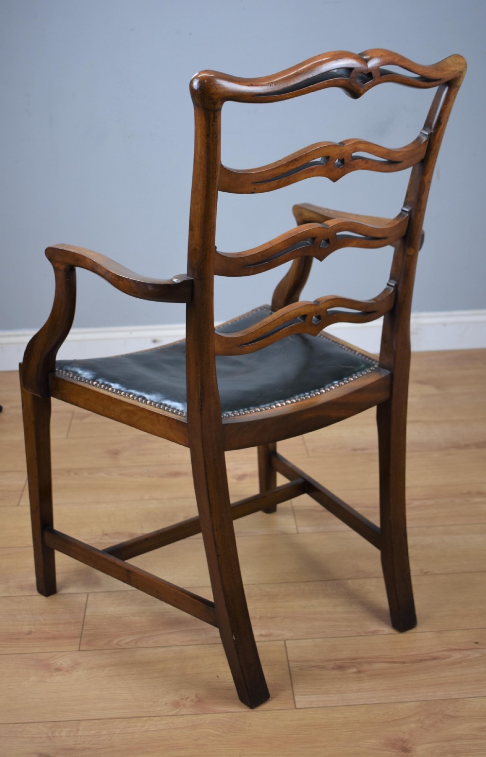 1920s Mahogany Desk Chair View VIII