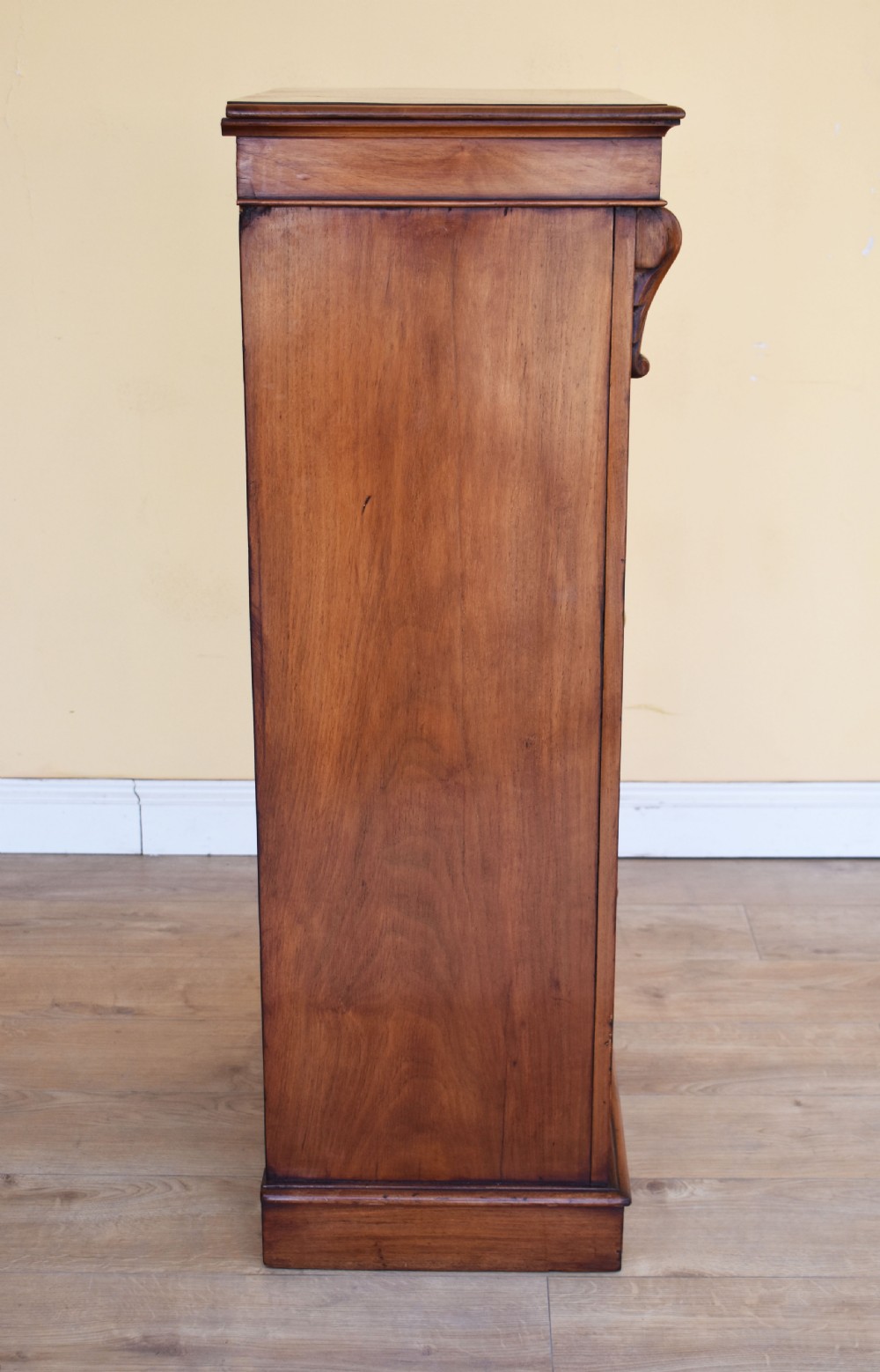 19th Century Victorian Mahogany Secretaire Wellington Chest View III