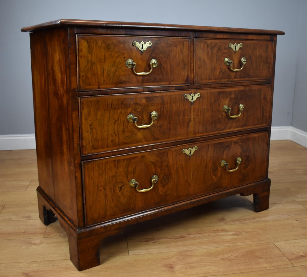 Georgian Walnut Chest Drawers View II