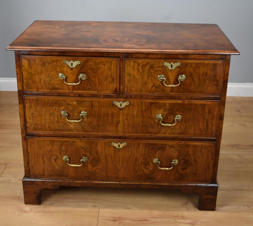 Georgian Walnut Chest Drawers View IV