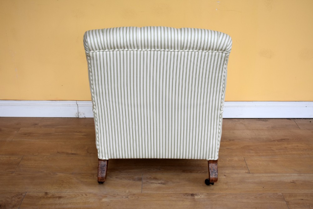 19th Century Victorian Armchair stamped Howard & Sons  View III
