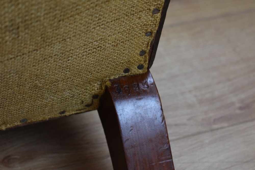 Edwardian Mahogany Howard Style Armchair View XIII