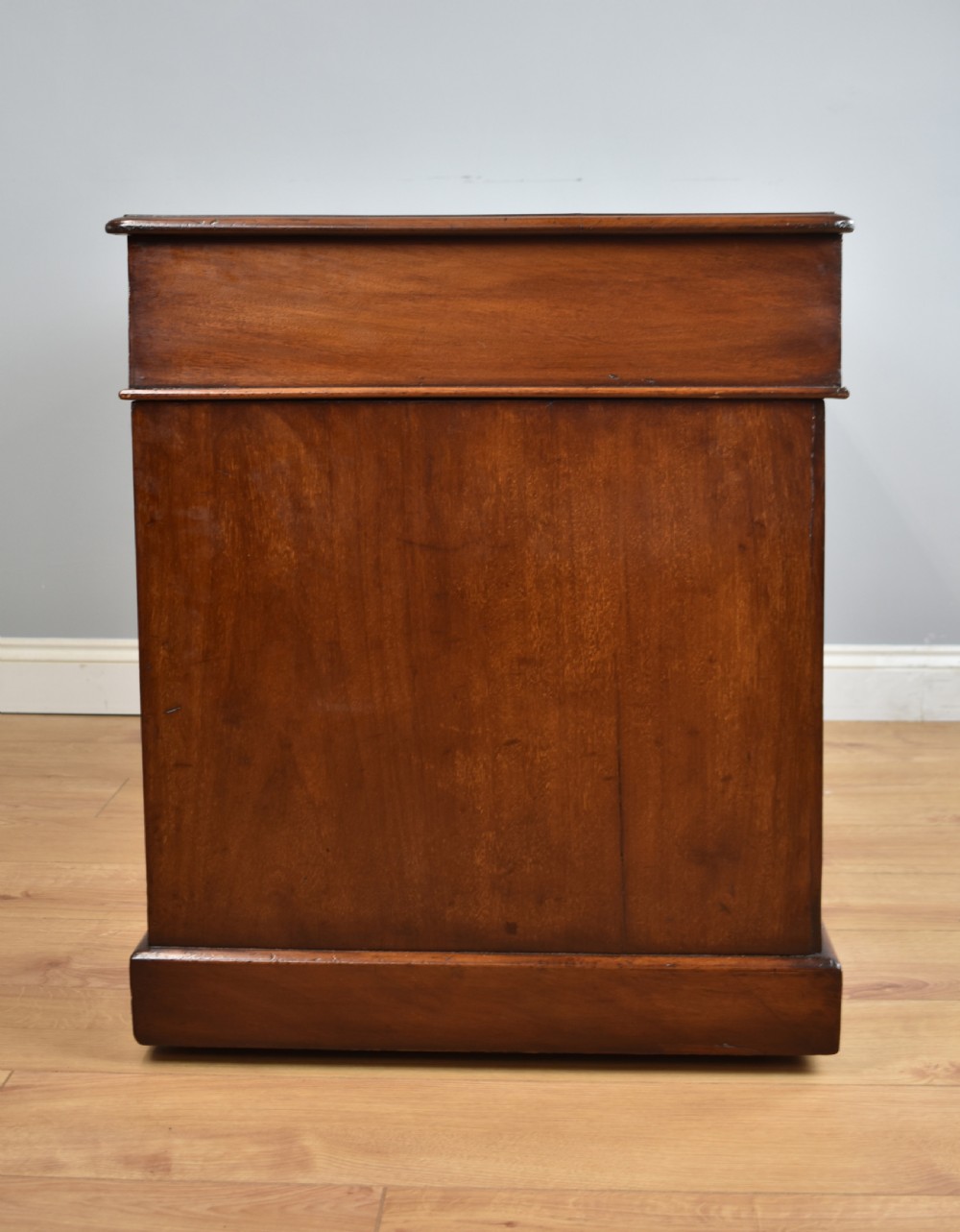 19th Century Victorian Mahogany Pedestal Desk  View VII