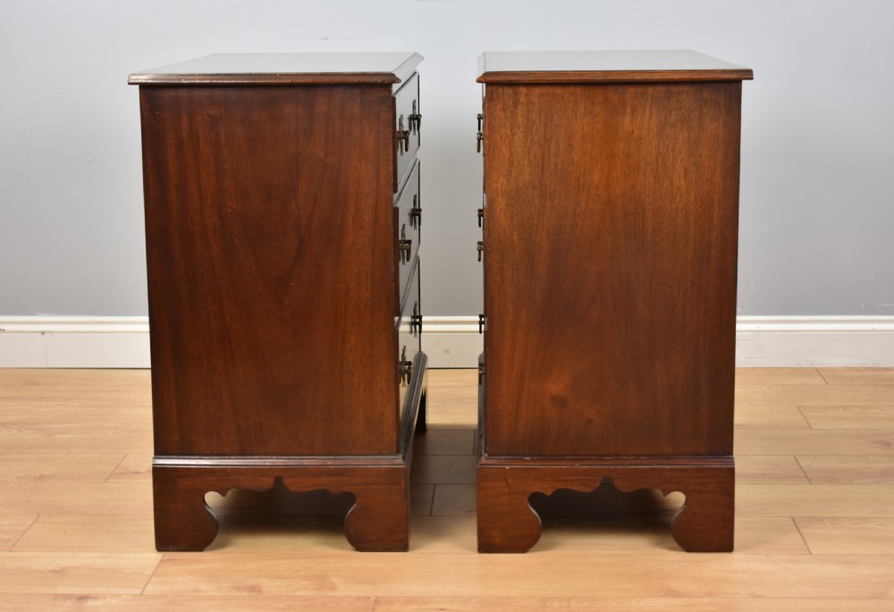 Pair of Mahogany Bedside Chests View III