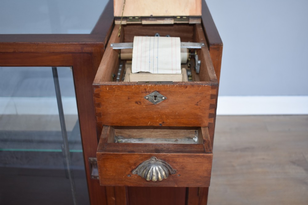 Victorian Mahogany Shop Display Cabinet View VII