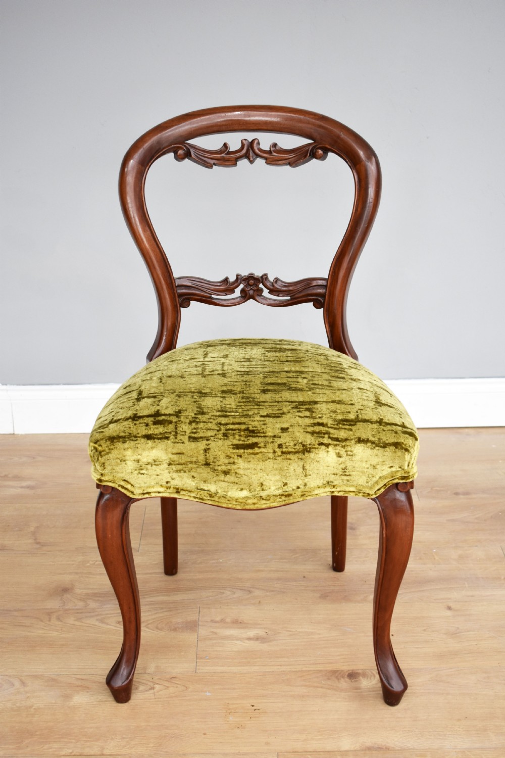 Set of 8 Victorian Mahogany Dining Chairs View III