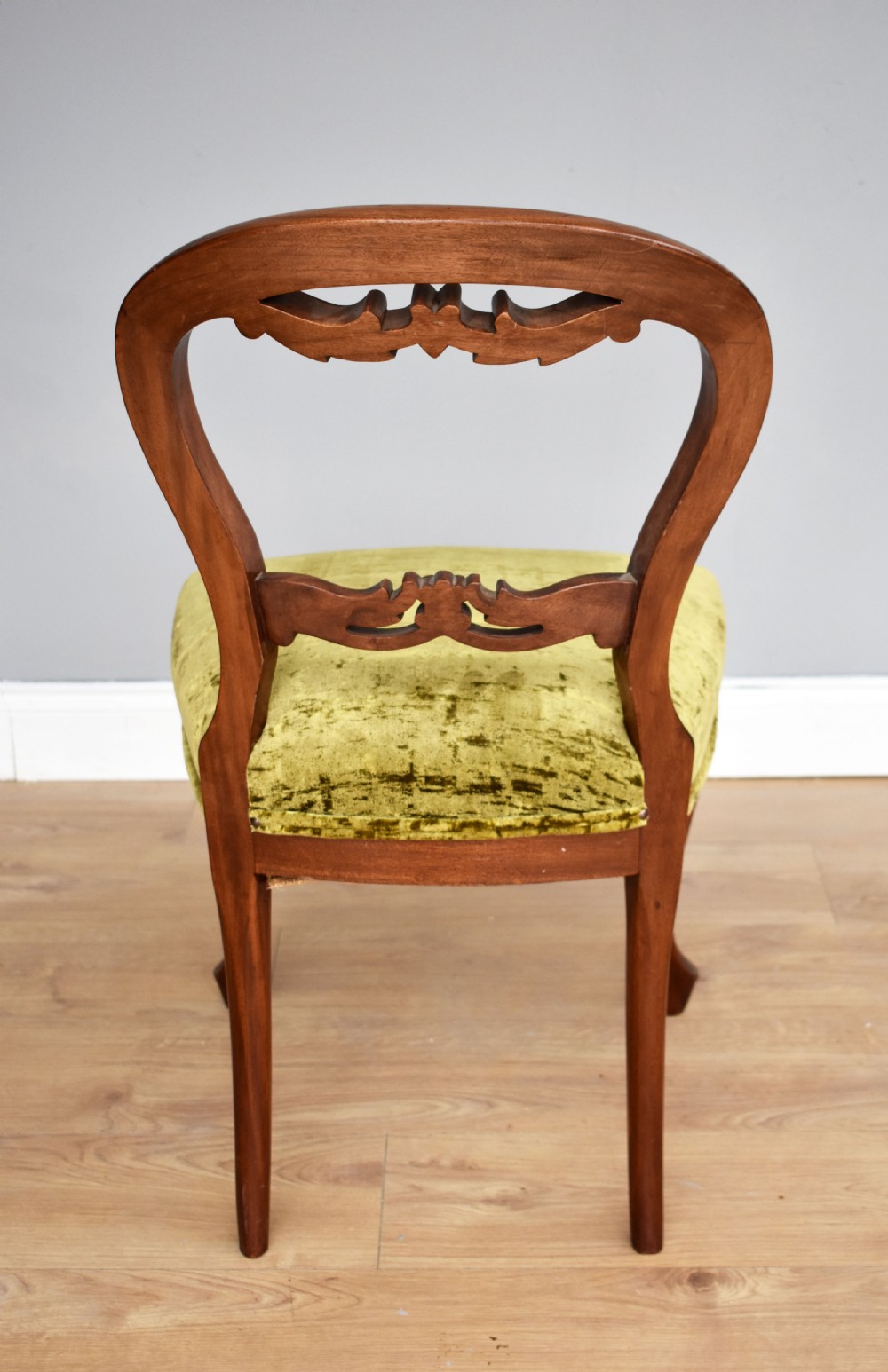 Set of 8 Victorian Mahogany Dining Chairs View VII