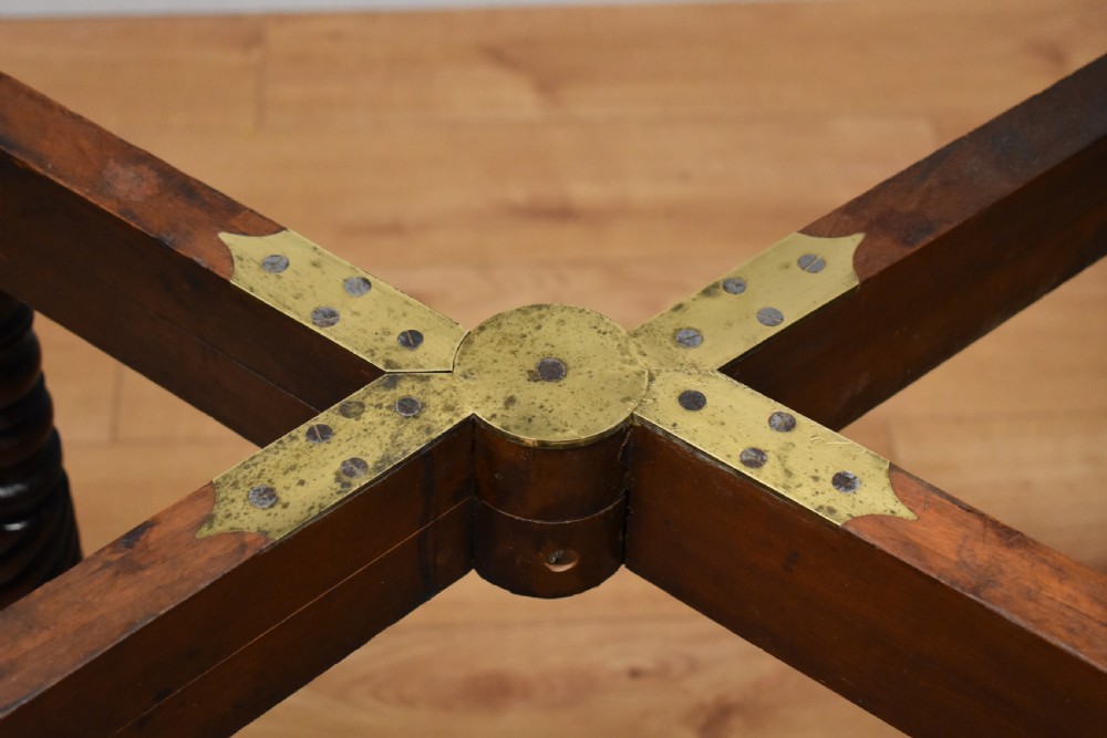Regency Mahogany Concertina Extending Dining Table View IX
