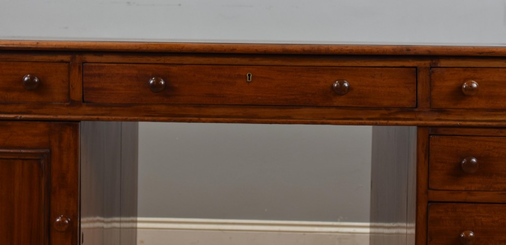 Victorian Mahogany Partners Desk View VIII