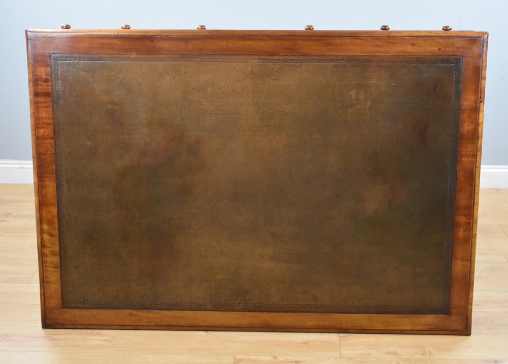 Victorian Mahogany Partners Desk View XIII