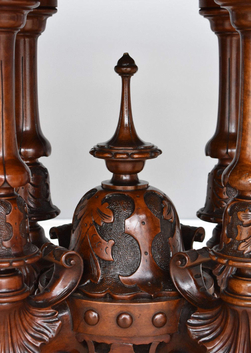 Victorian Burr Walnut Inlaid Breakfast Table  View V