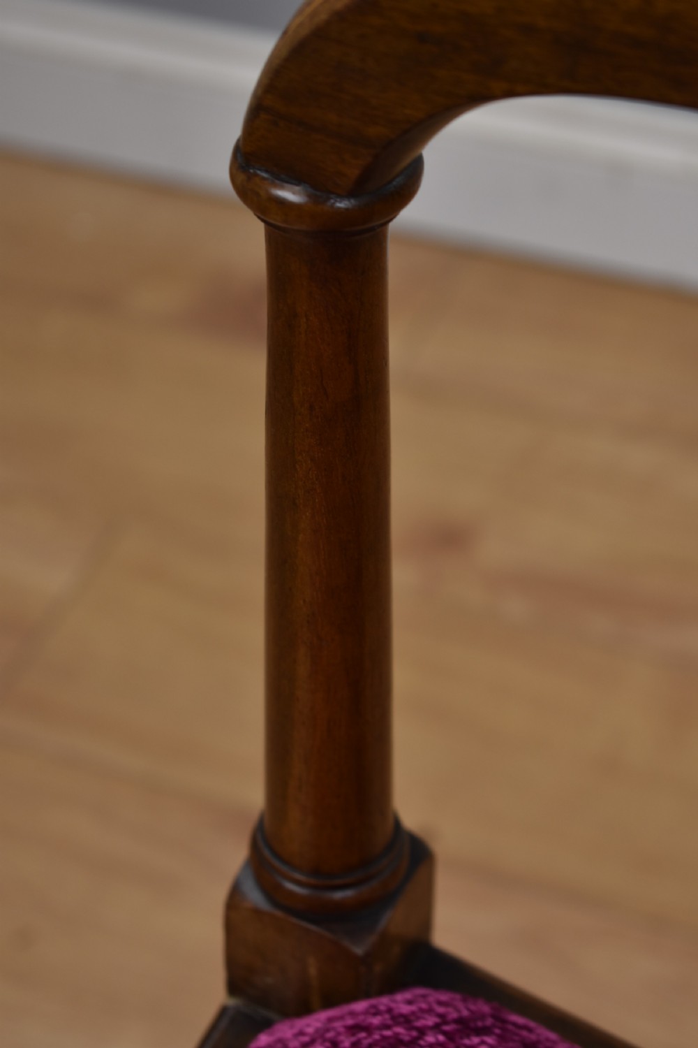 Edwardian Inlaid Mahogany Chair View XI