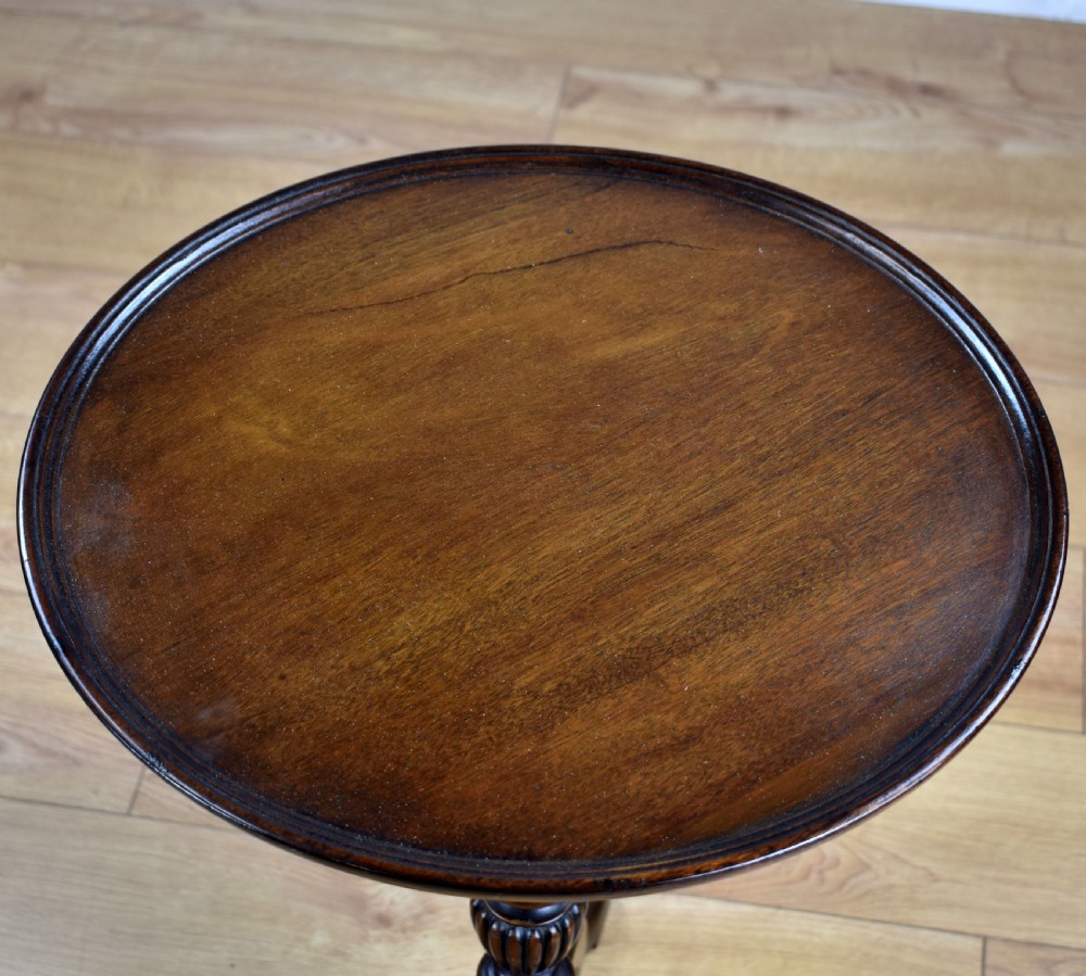 Antique Pair of Mahogany Wine Tables View V