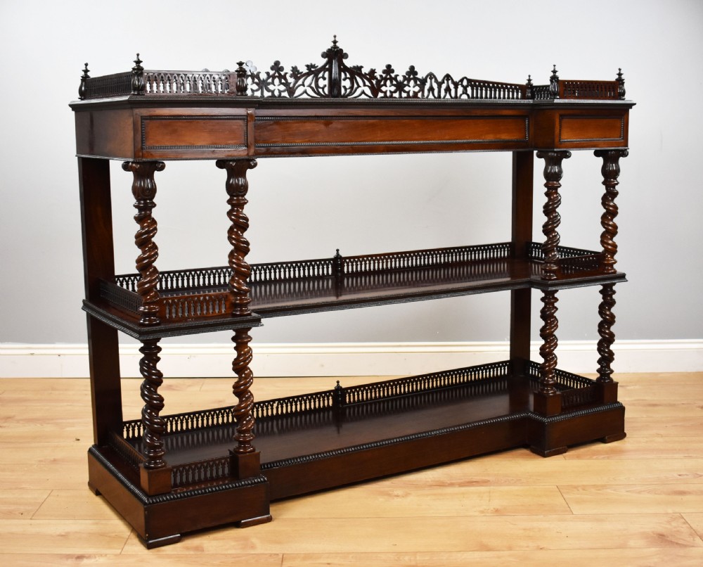 Victorian Rosewood Whatnot